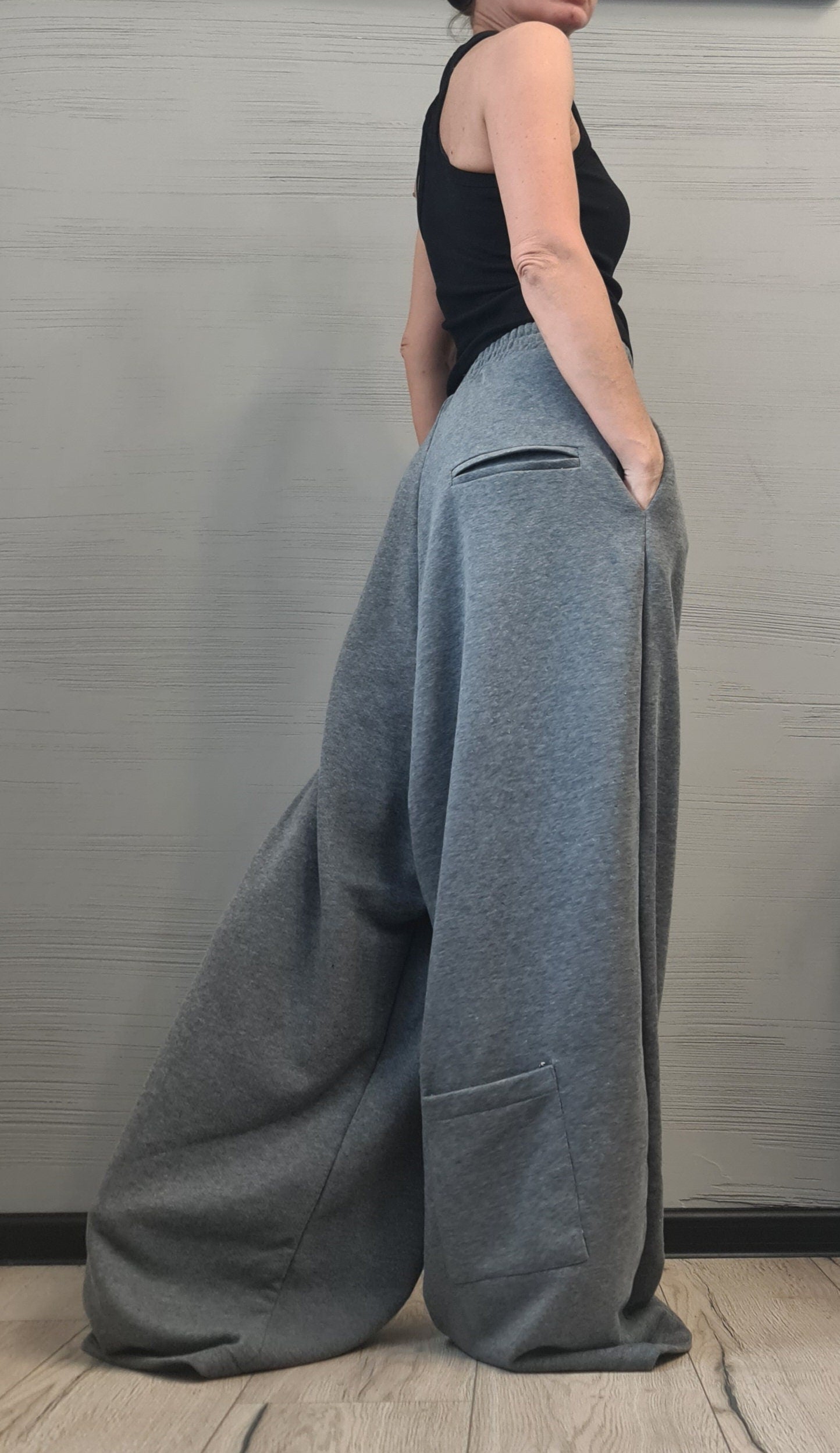 New collection Pants, Avant Garde Pants, Harem Pants Women, Drop Crotch Pants, Extravagant Cotton Pants, Loose Pants