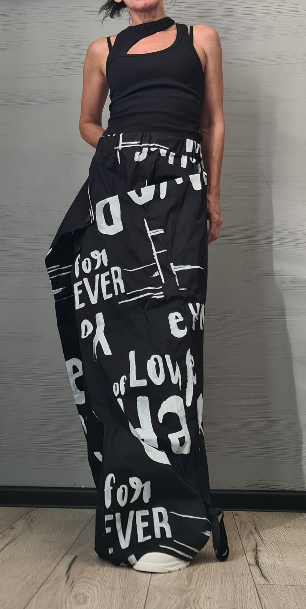 New collection Trousers Skirt, Loose Pants, Extravagant Harem Pants, Women Pants,Avant-garde, Deconstructed trousers DRESSSHOESCODE