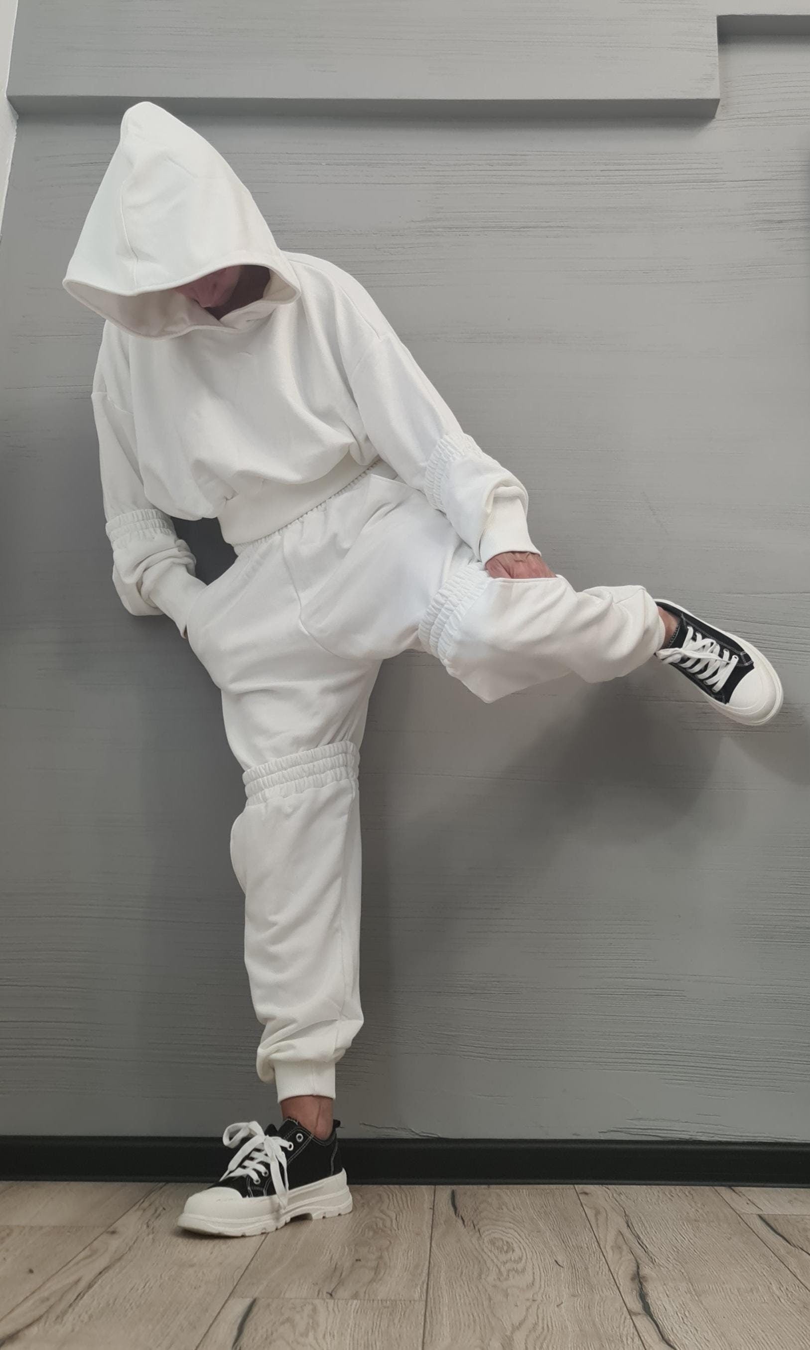 New collection Outwear Women Set, Pants  Hooded Sweatshirts,Extravagant  Loose Pants Set, Extravagant Cotton Set, Extravagant Blouse