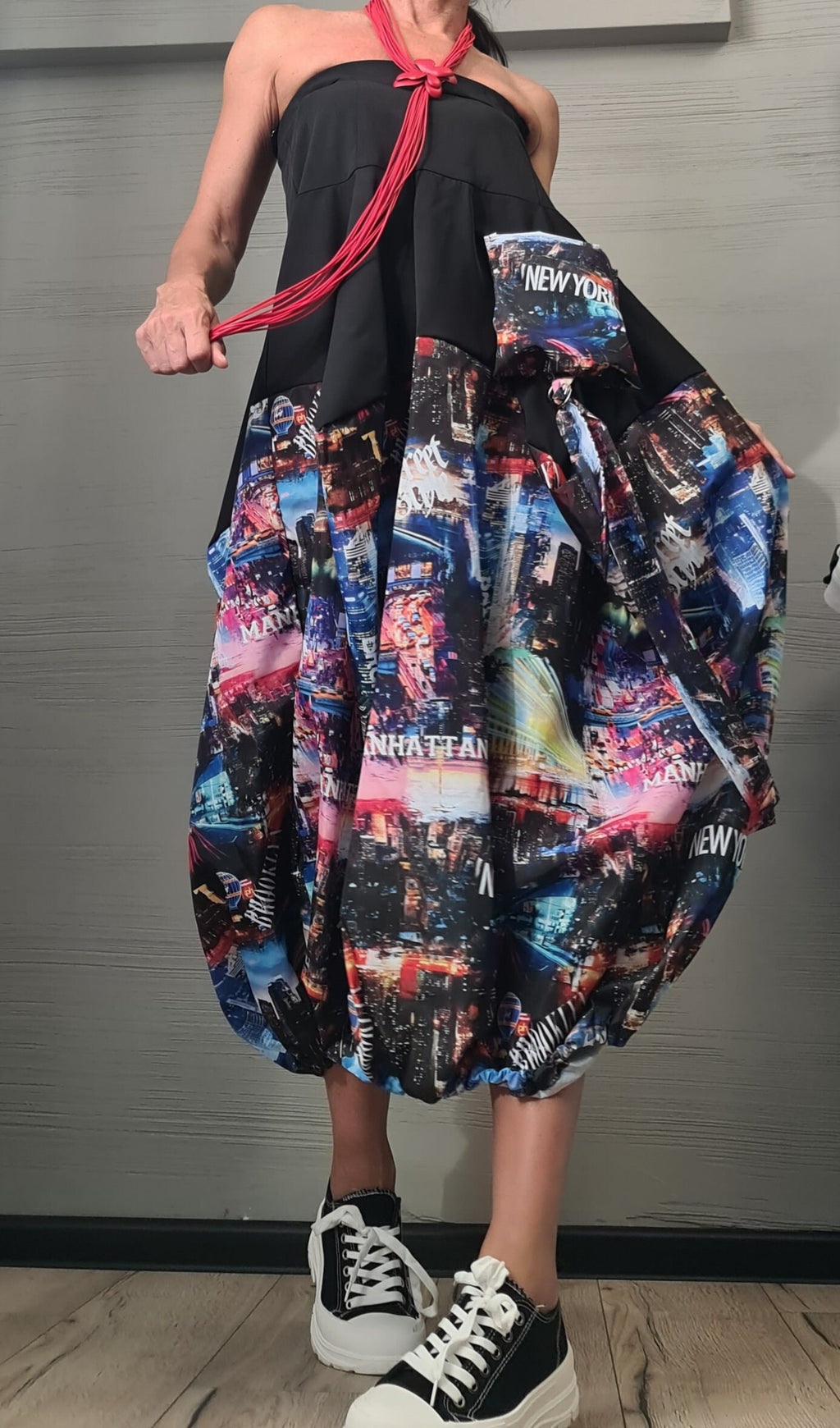 Extravagant Skirt Dress Women, Cocktail Skirt, Gothic Skirt, Asymmetric Skirt Dress, High Circle Skirt, Skirt with print