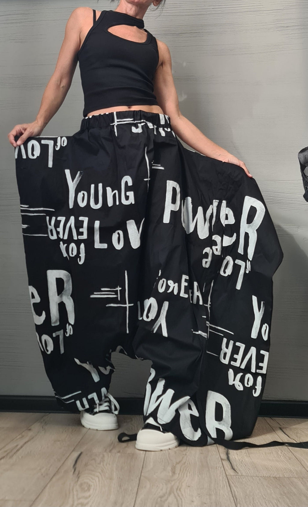 New collection Trousers Skirt, Loose Pants, Extravagant Harem Pants, Women Pants,Avant-garde, Deconstructed trousers DRESSSHOESCODE