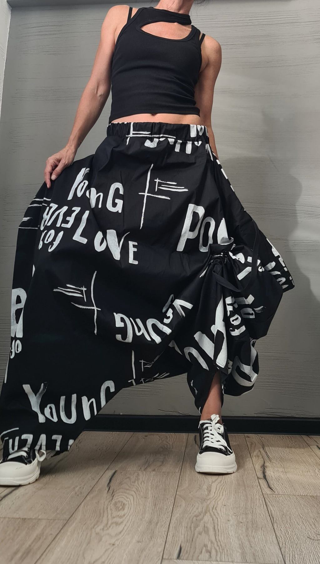 New collection Trousers Skirt, Loose Pants, Extravagant Harem Pants, Women Pants,Avant-garde, Deconstructed trousers DRESSSHOESCODE