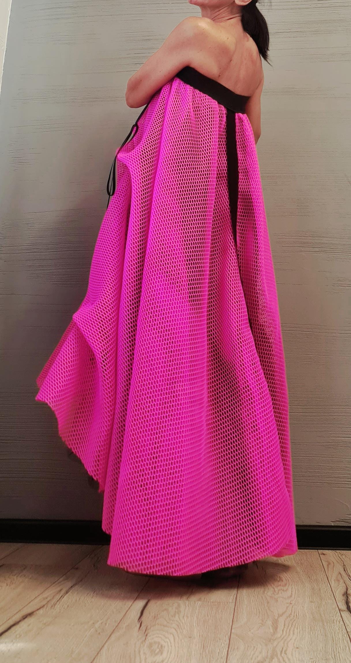 Long Short Skirt Dress, Tulle Long Skirt, Bridal Skirt, Tutu Skirt, Ball Skirt, Cocktail Skirt, Gothic Skirt, Circle Skirt, Wedding  Skirt