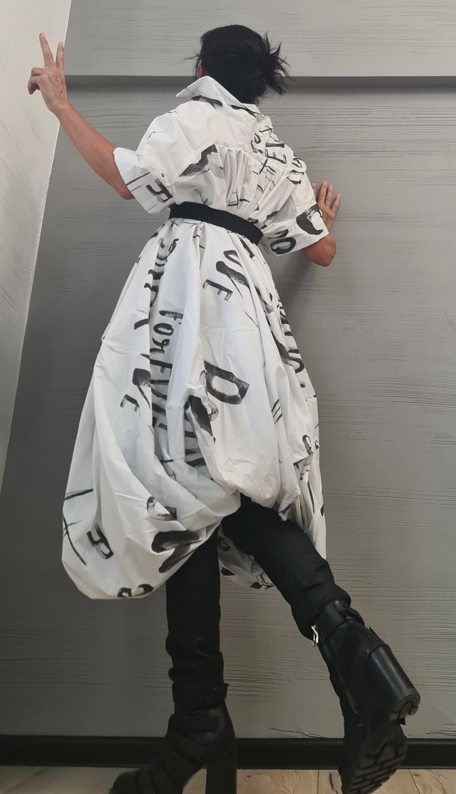 New collection Asymmetric Shirt, Long Short Shirt, Avant Garde Tunic, Loose Tunic Shirt,Extravagant Shirt, Oversize Tunic