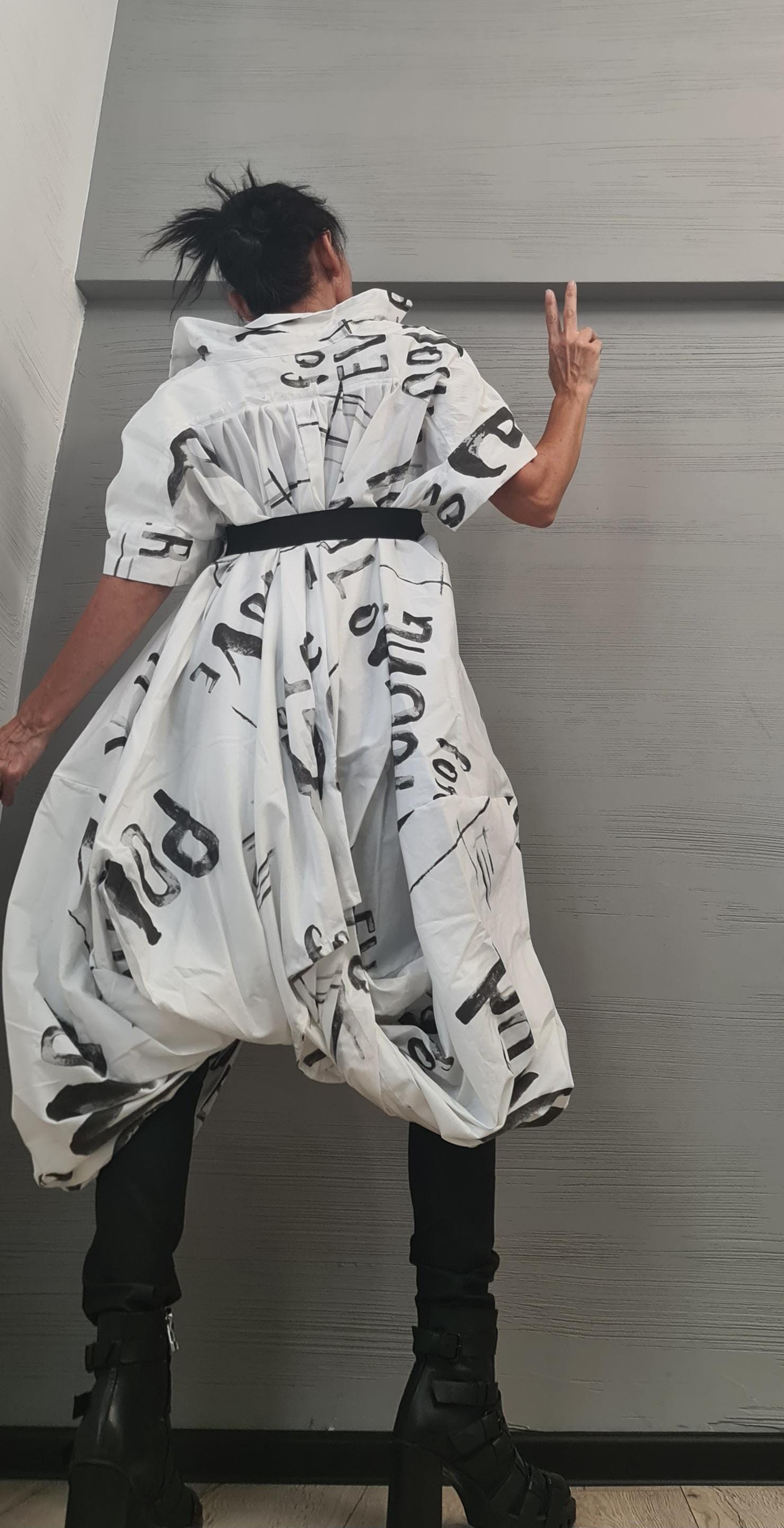 New collection Asymmetric Shirt, Long Short Shirt, Avant Garde Tunic, Loose Tunic Shirt,Extravagant Shirt, Oversize Tunic