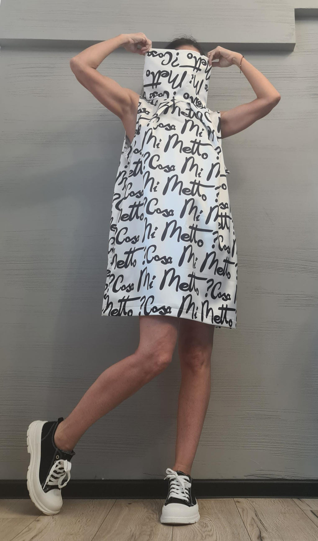 Extravagant Dress, Sleeveless Dress, Plus Size Clothing, Loose Dress, Satin Dress, Bubble Dress, Party Dress, Cocktail dress