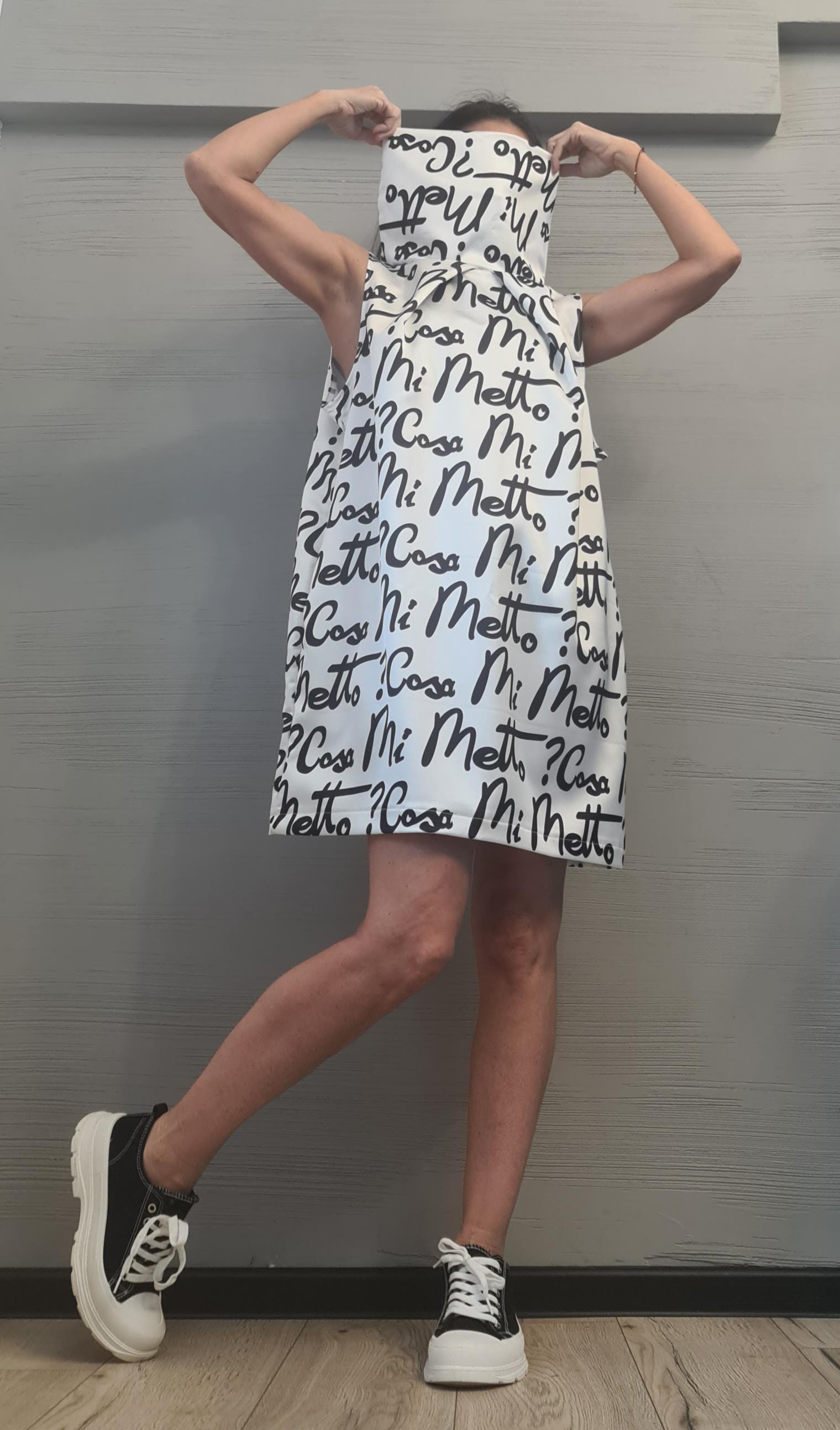 Extravagant Dress, Sleeveless Dress, Plus Size Clothing, Loose Dress, Satin Dress, Bubble Dress, Party Dress, Cocktail dress