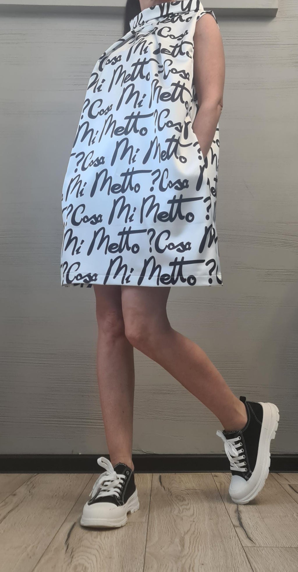 Extravagant Dress, Sleeveless Dress, Plus Size Clothing, Loose Dress, Satin Dress, Bubble Dress, Party Dress, Cocktail dress