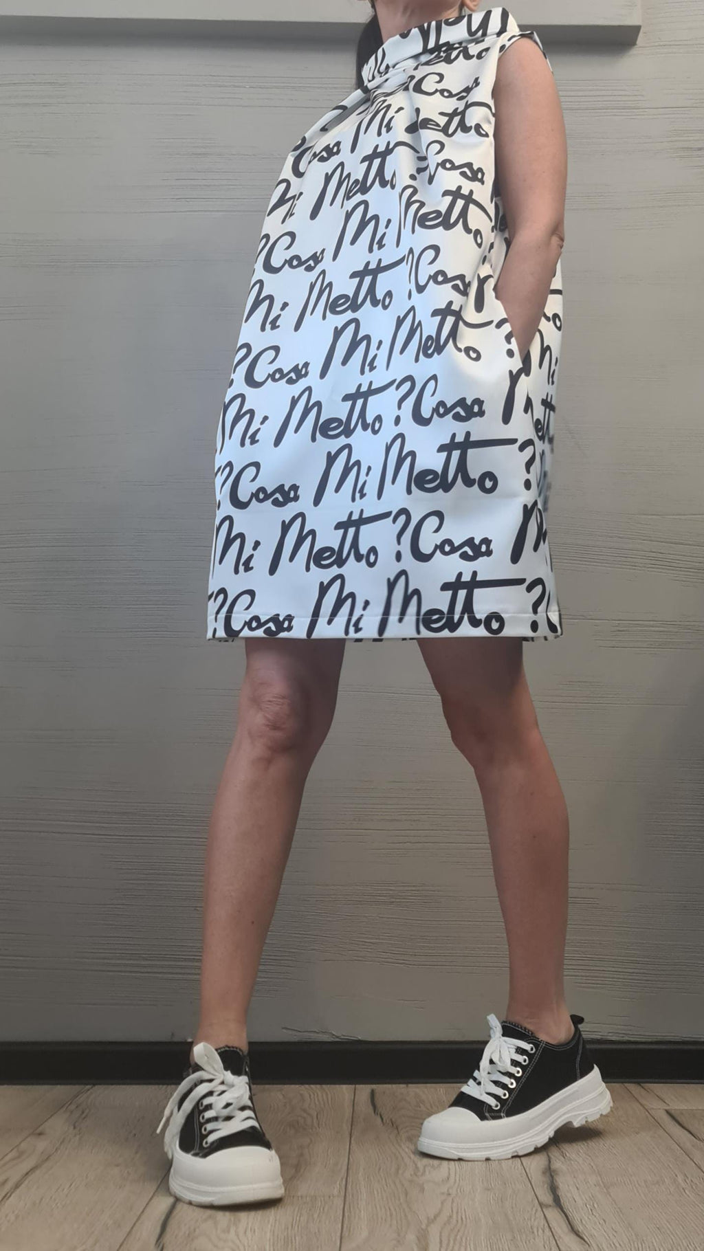 Extravagant Dress, Sleeveless Dress, Plus Size Clothing, Loose Dress, Satin Dress, Bubble Dress, Party Dress, Cocktail dress