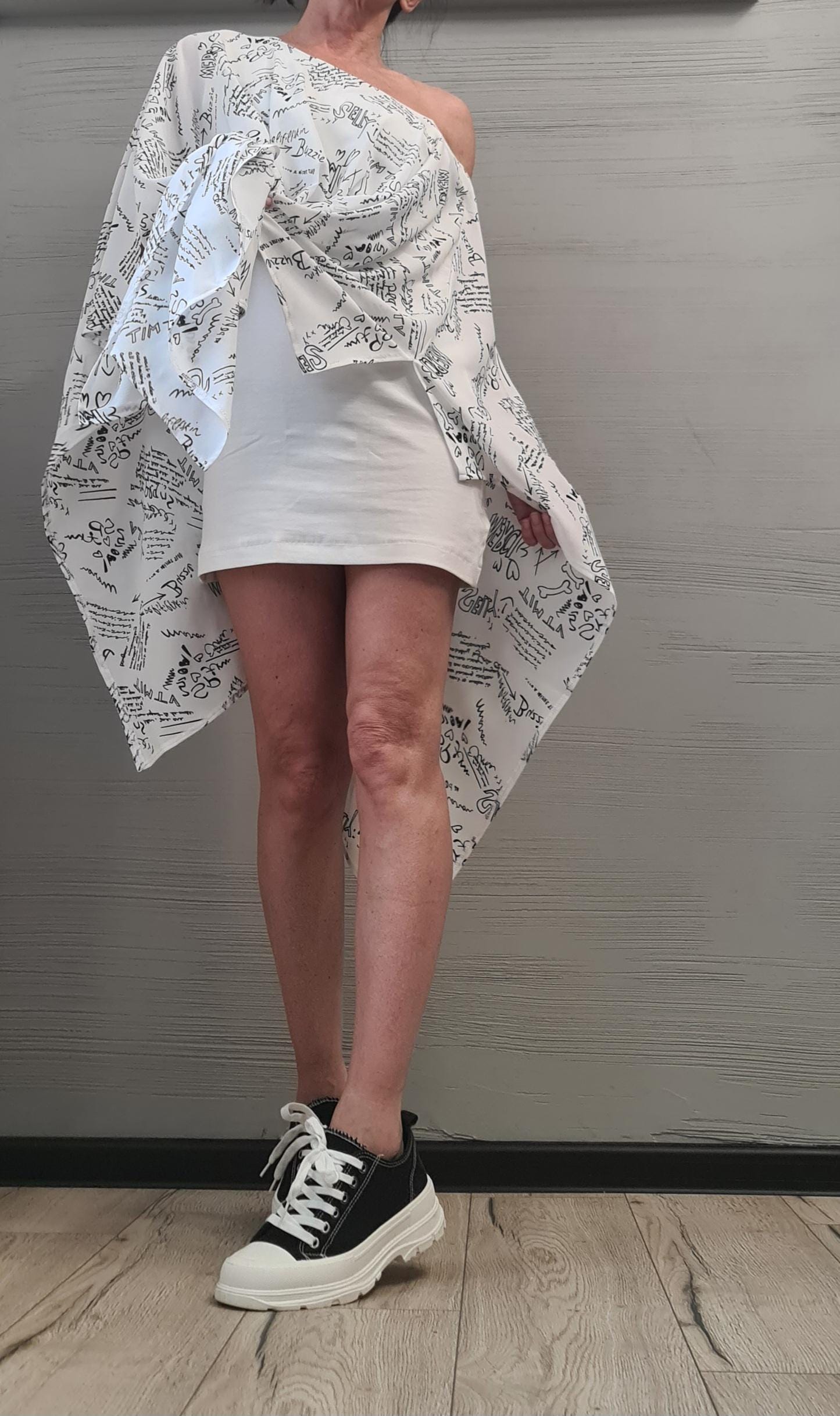 Party Tull Dress, Sexy Dress Extravagant Dress, Asymmetric Tull  Dress, Plus Size Clothing, DRESSSHOESCODE