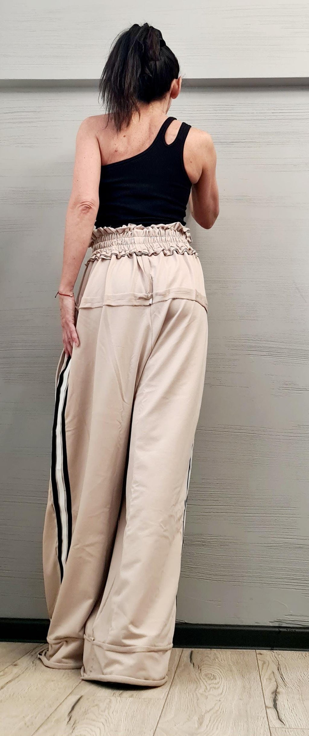 Avant Garde Loose Pants, Harem Pants Women, Extravagant Cotton Pants, Casual Pants, Loose Pants