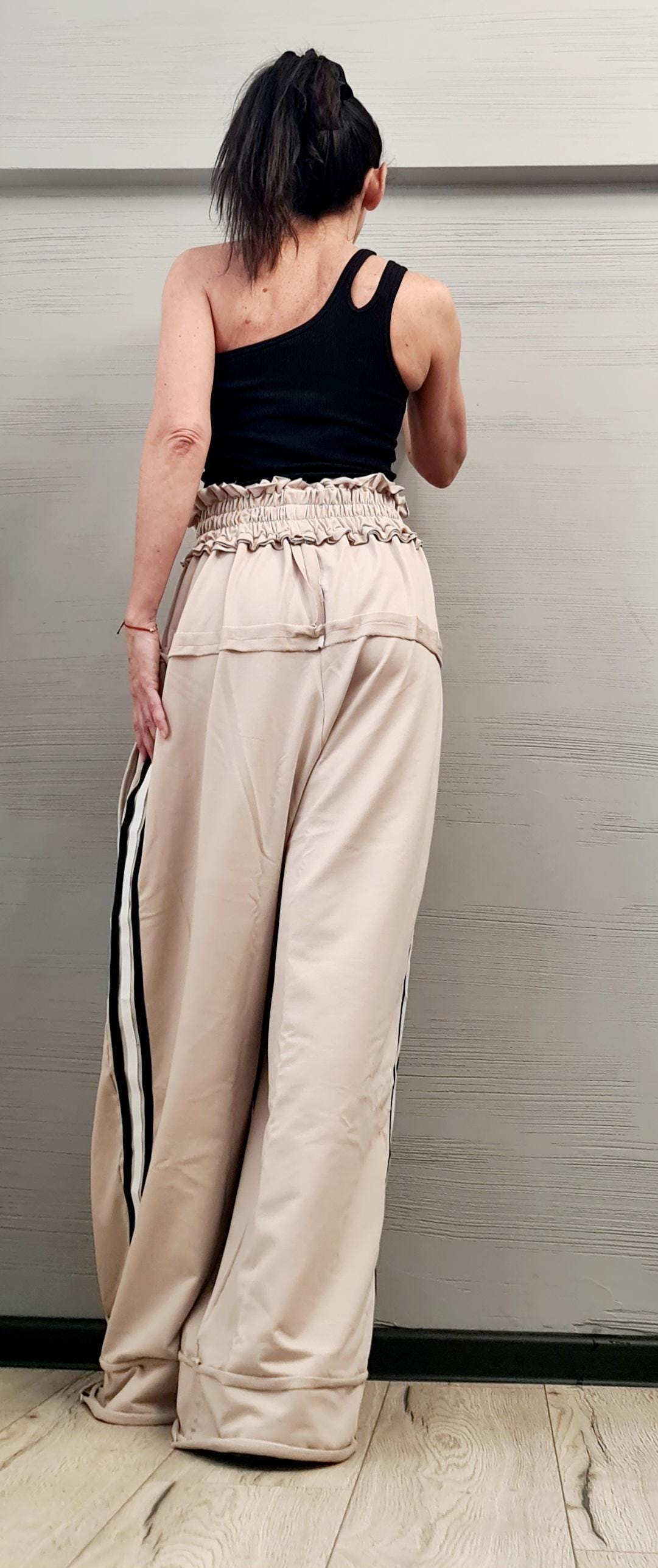 Avant Garde Loose Pants, Harem Pants Women, Extravagant Cotton Pants, Casual Pants, Loose Pants