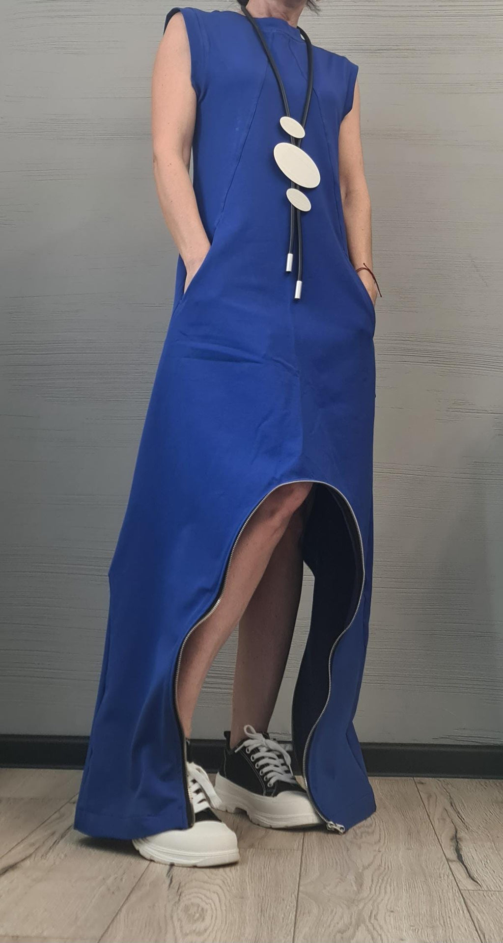 Harem Jumpsuit Dress, Asymmetric Loose Jumpsuit Dress, Extravagant Jumpsuit Dress, Plus Size Clothing, Women Overall