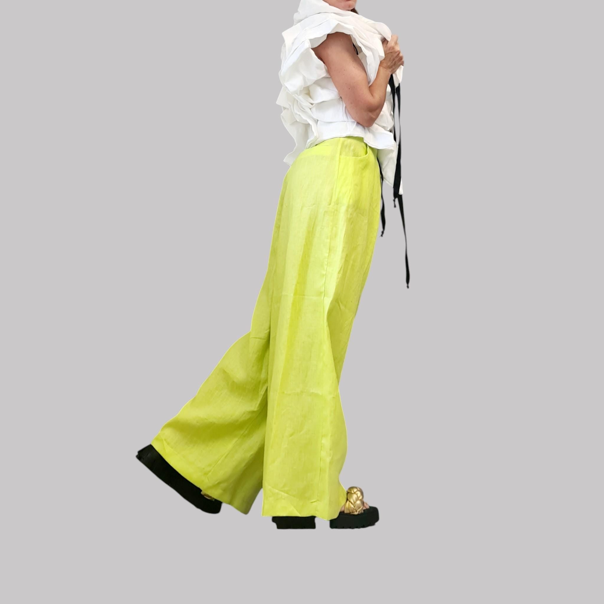 White Linen Avant Garde Jacket, Artistic Ruffle Wrap Jacket, Loose Fit Linen Blazer, Summer Statement Coat, Handmade Natural Fiber Outerwear