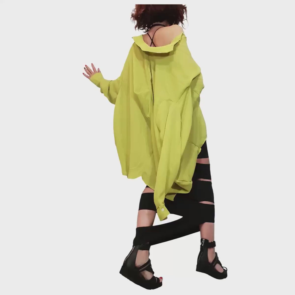 Black Asymmetric Slit Skirt, Gothic Bottom, Cocktail Maxi Skirt, Extravagant Pencil Design