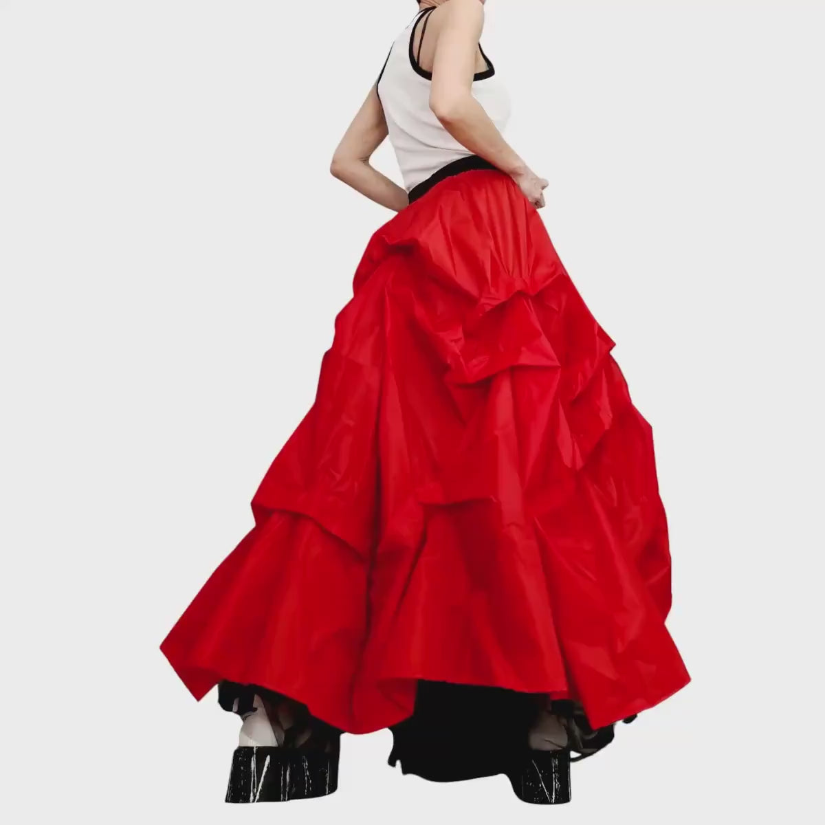 New collection Extravagant Ball Skirt Women, Tutu Cocktail Skirt, Asymmetric Long Short Skirt, High Tulle Circle Skirt, Wedding Skirt